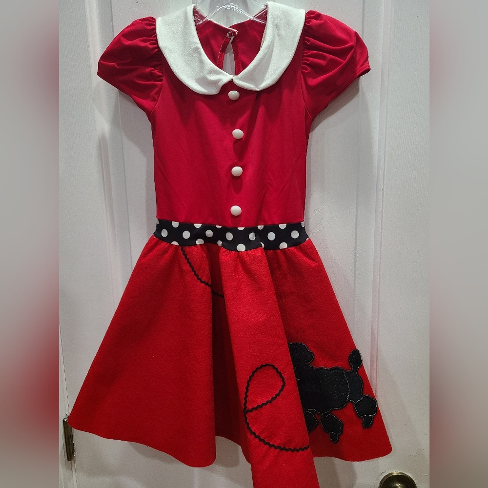 Weissman Red and Black Poodle Skirt Costume